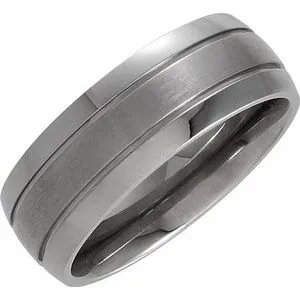 Titanium 8 mm Band Size 12.5