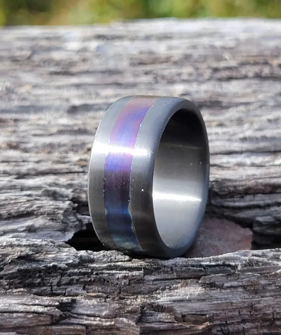 Titanium and Zirconium anodized titanium