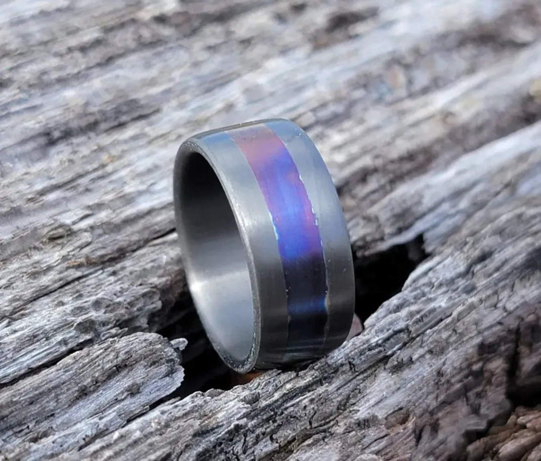 Titanium and Zirconium anodized titanium