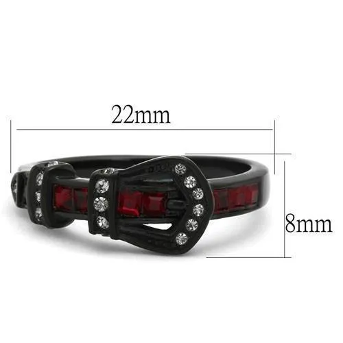 TK1334J IP Black(Ion Plating) Stainless Steel Ring