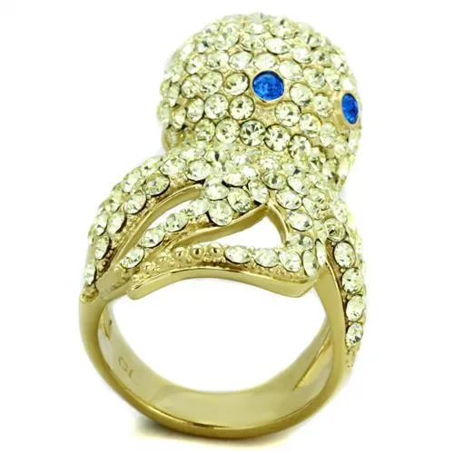 TK1640 IP Gold(Ion Plating) Stainless Steel Ring