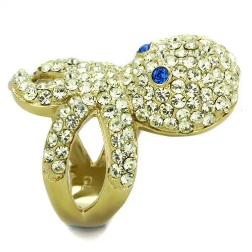 TK1640 IP Gold(Ion Plating) Stainless Steel Ring