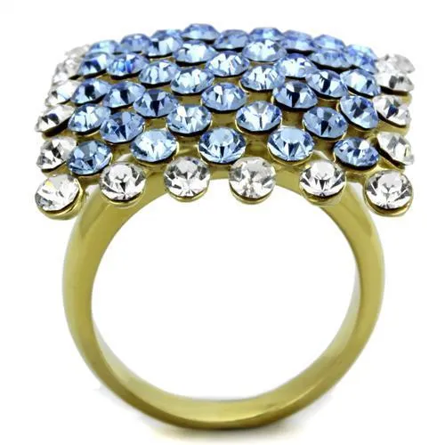 TK1643 IP Gold(Ion Plating) Stainless Steel Ring