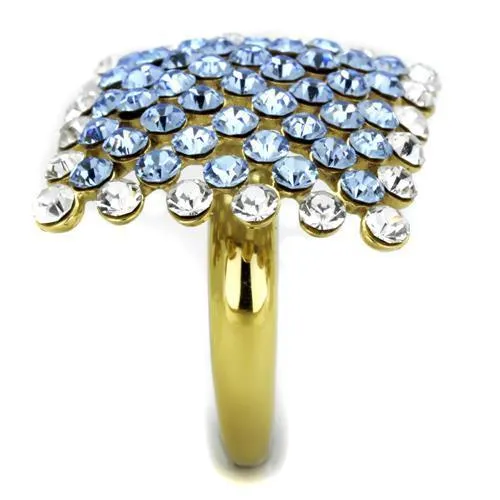 TK1643 IP Gold(Ion Plating) Stainless Steel Ring