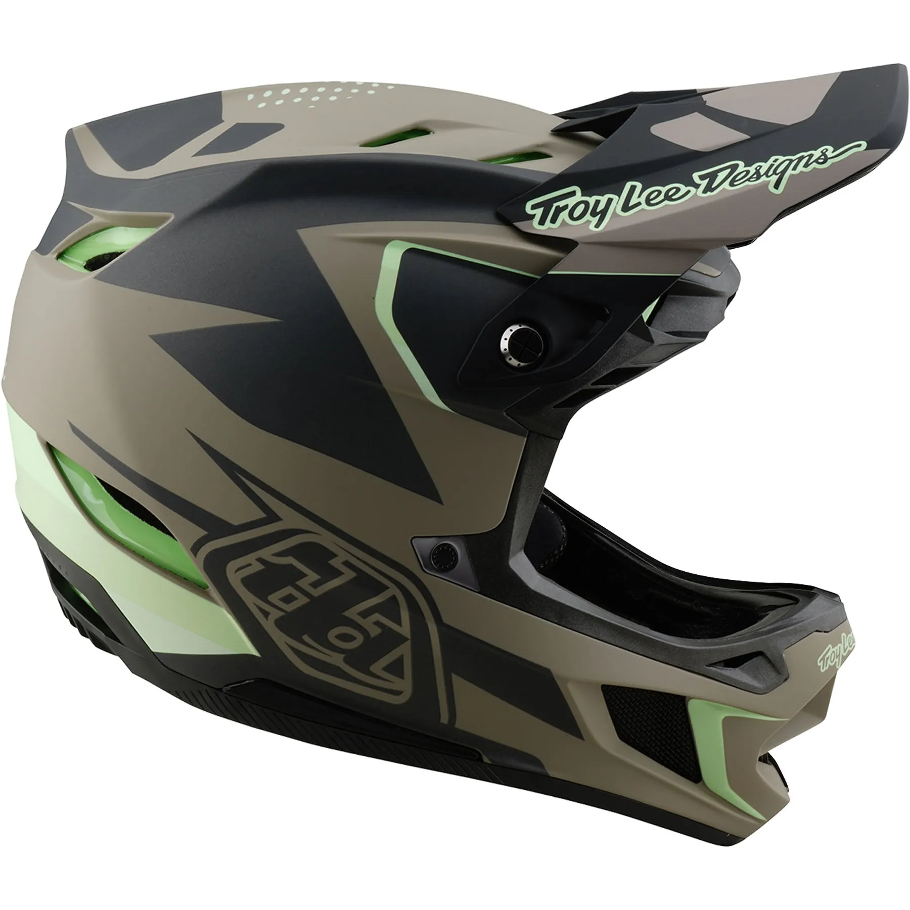 TLD D4 Composite MIPS Helmet Optic - Timber