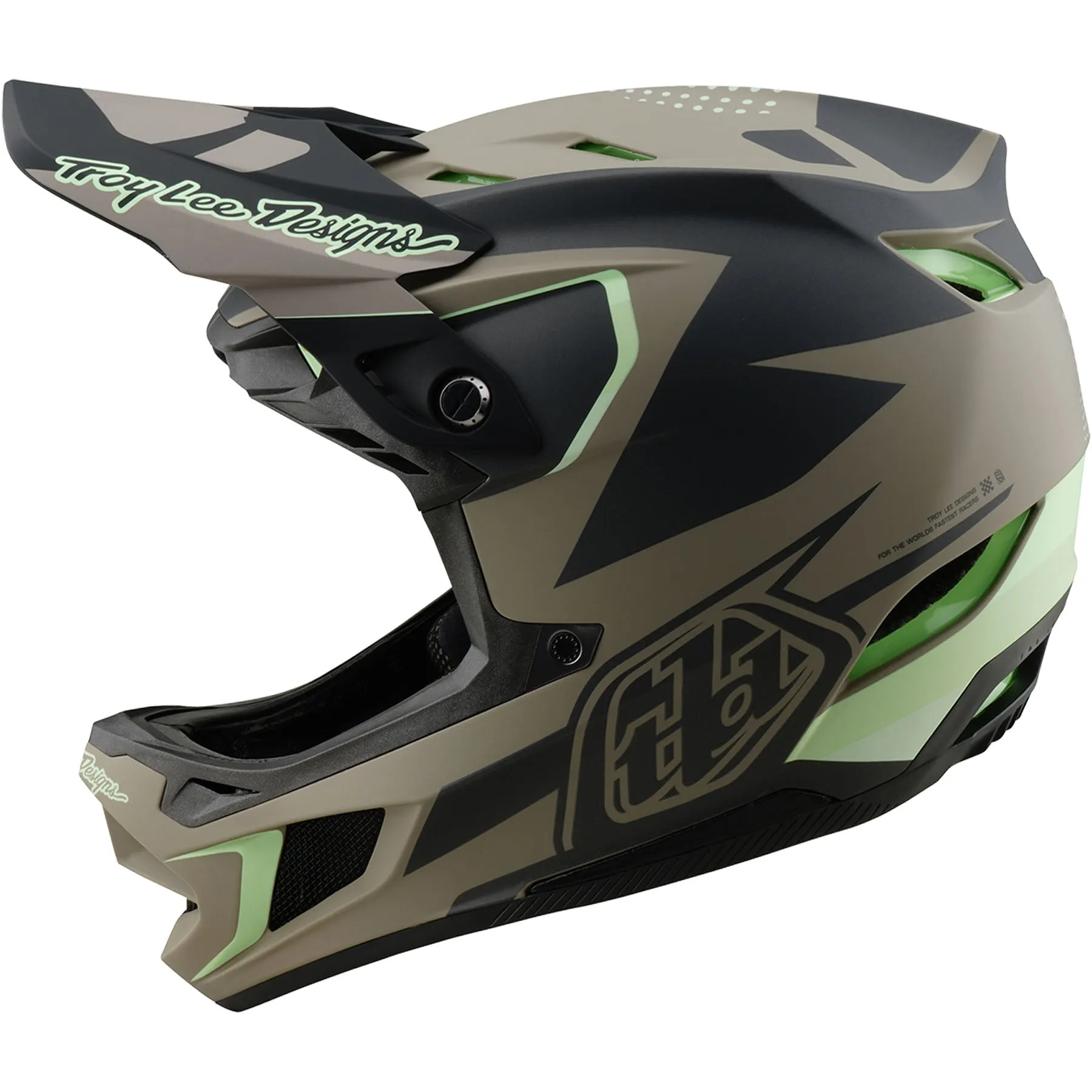 TLD D4 Composite MIPS Helmet Optic - Timber