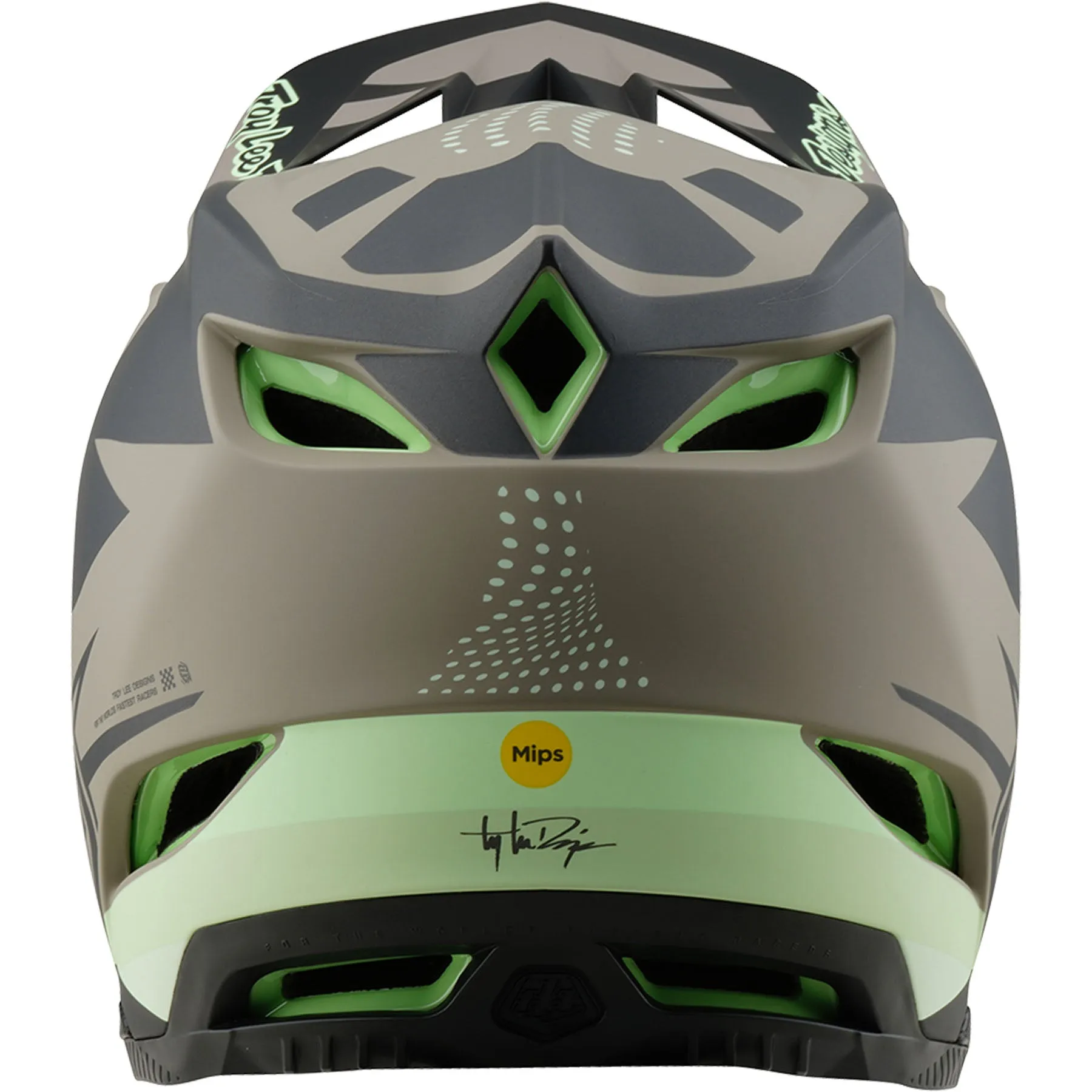 TLD D4 Composite MIPS Helmet Optic - Timber