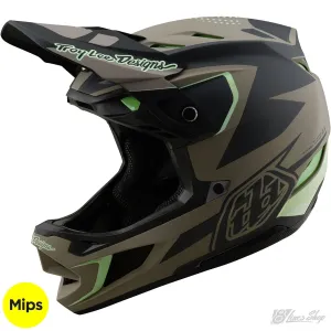 TLD D4 Composite MIPS Helmet Optic - Timber