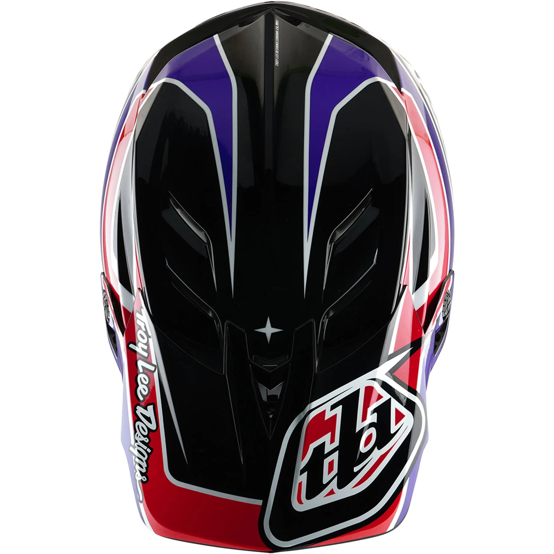 TLD D4 Polyacrylite MIPS Helmet Linear - Black