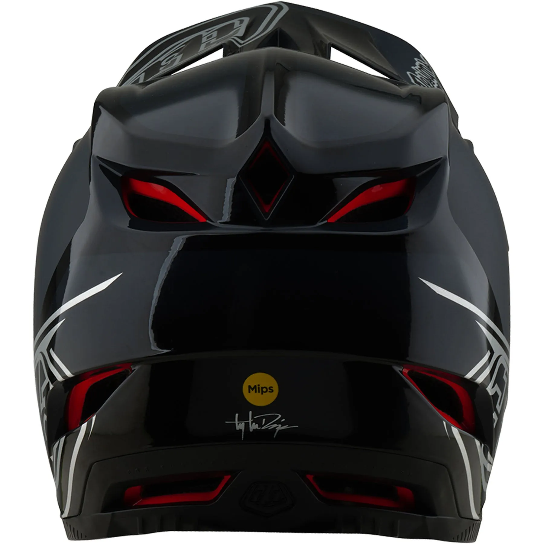 TLD D4 Polyacrylite MIPS Helmet Shadow - Black