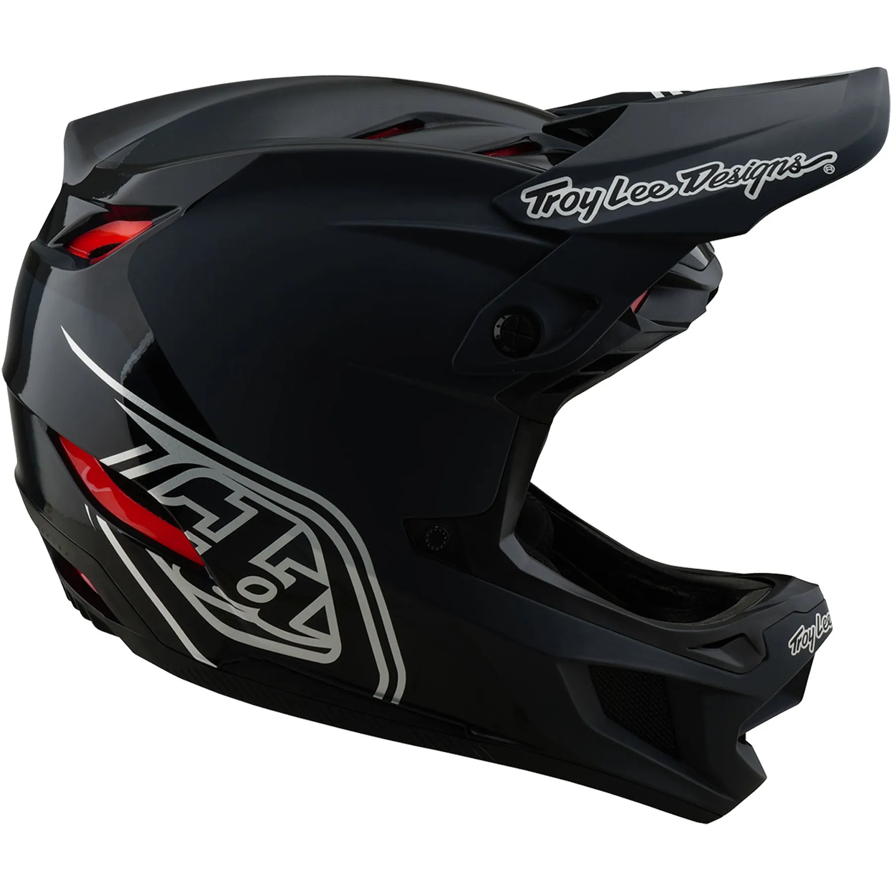 TLD D4 Polyacrylite MIPS Helmet Shadow - Black
