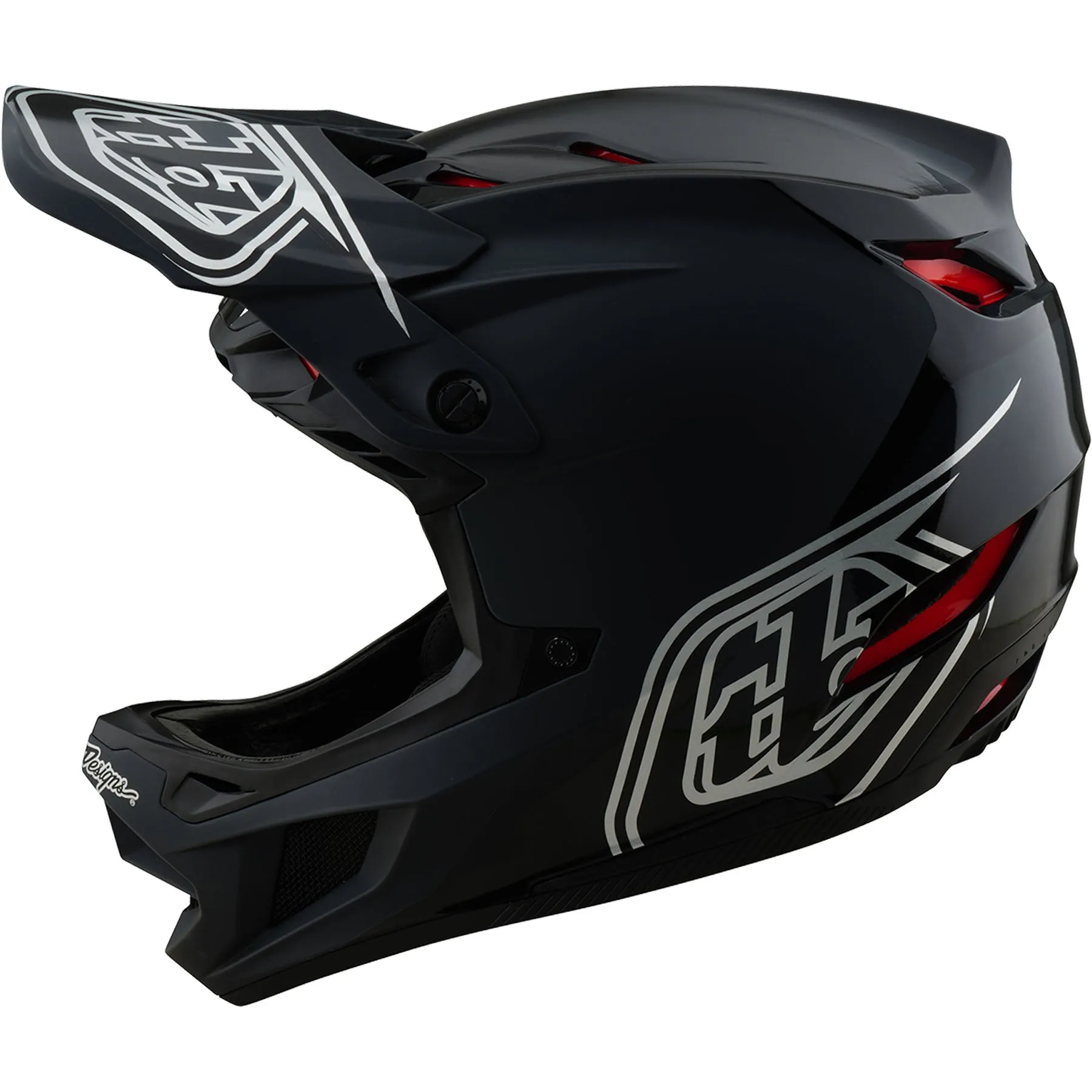 TLD D4 Polyacrylite MIPS Helmet Shadow - Black