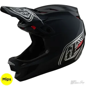 TLD D4 Polyacrylite MIPS Helmet Shadow - Black