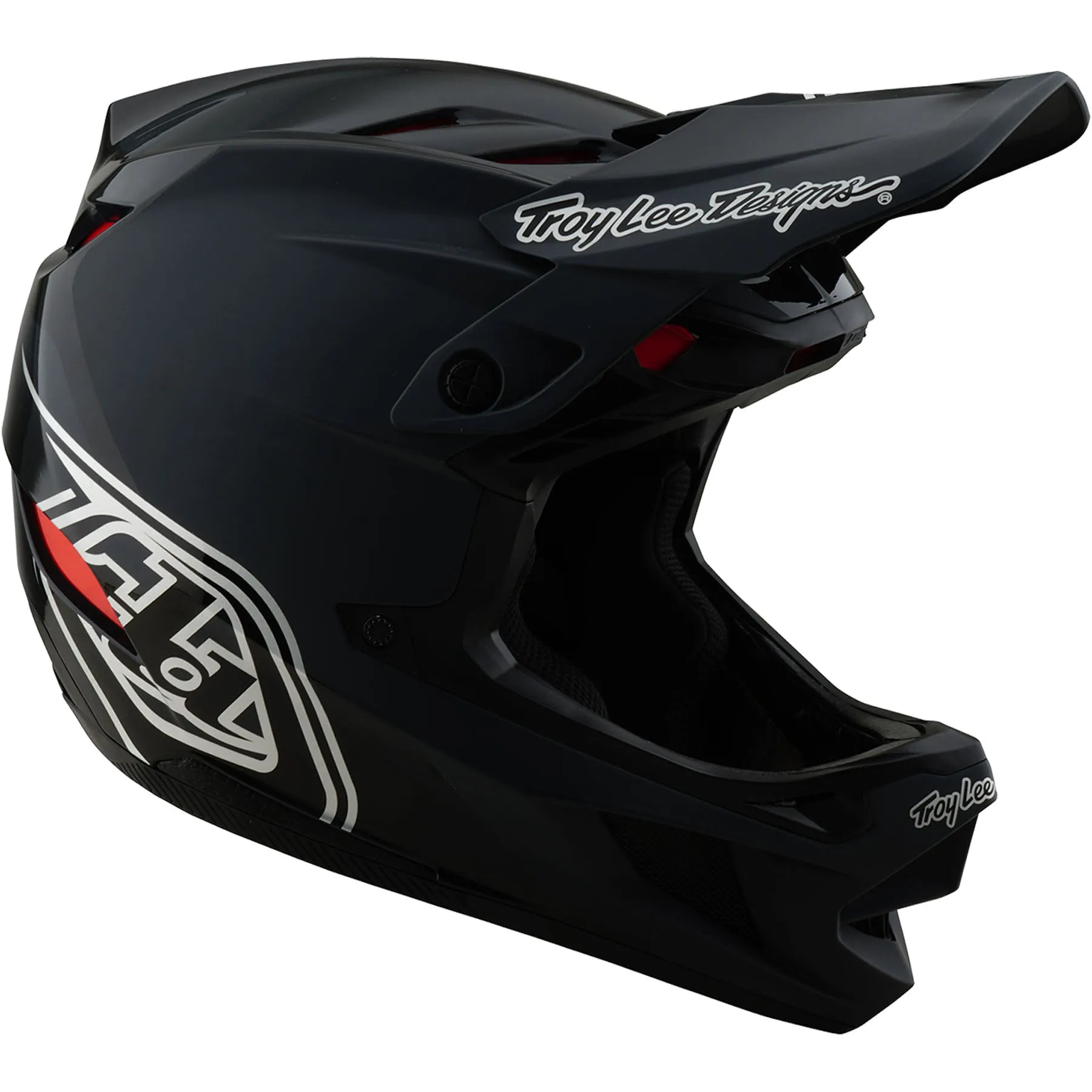 TLD D4 Polyacrylite MIPS Helmet Shadow - Black