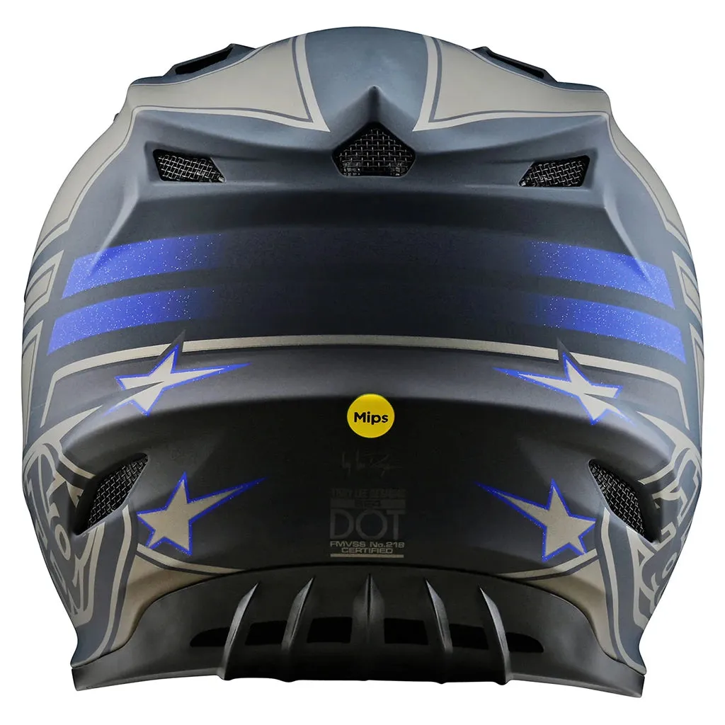 TLD - SE4 Poly MIPS Flagstaff Black/Bronze/Blue Helmet