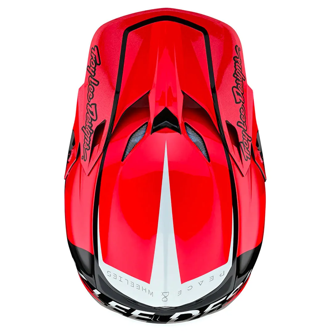 TLD - SE5 Composite Qualifier Black/Red Helmet