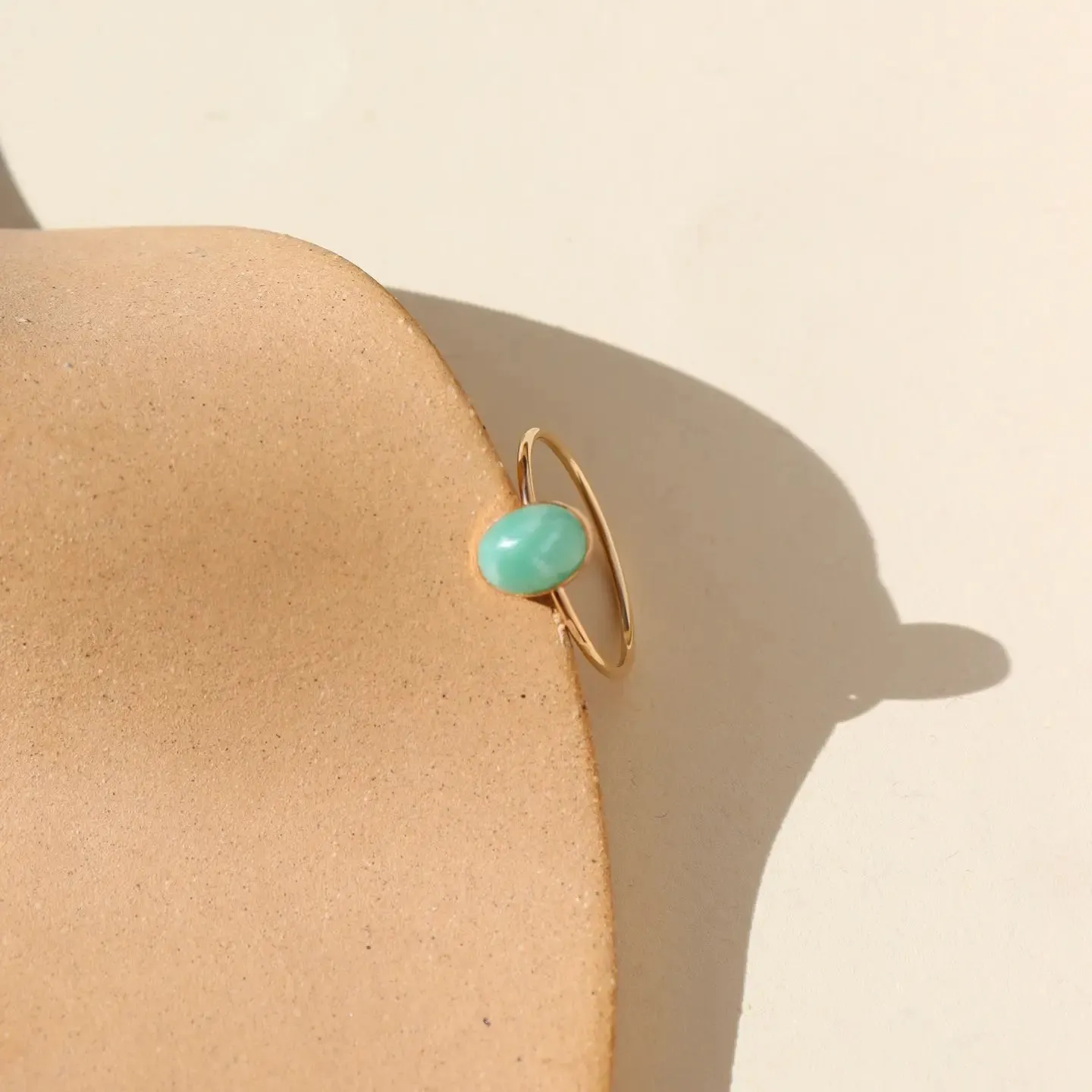 Token Jewelry Amazonite Ring