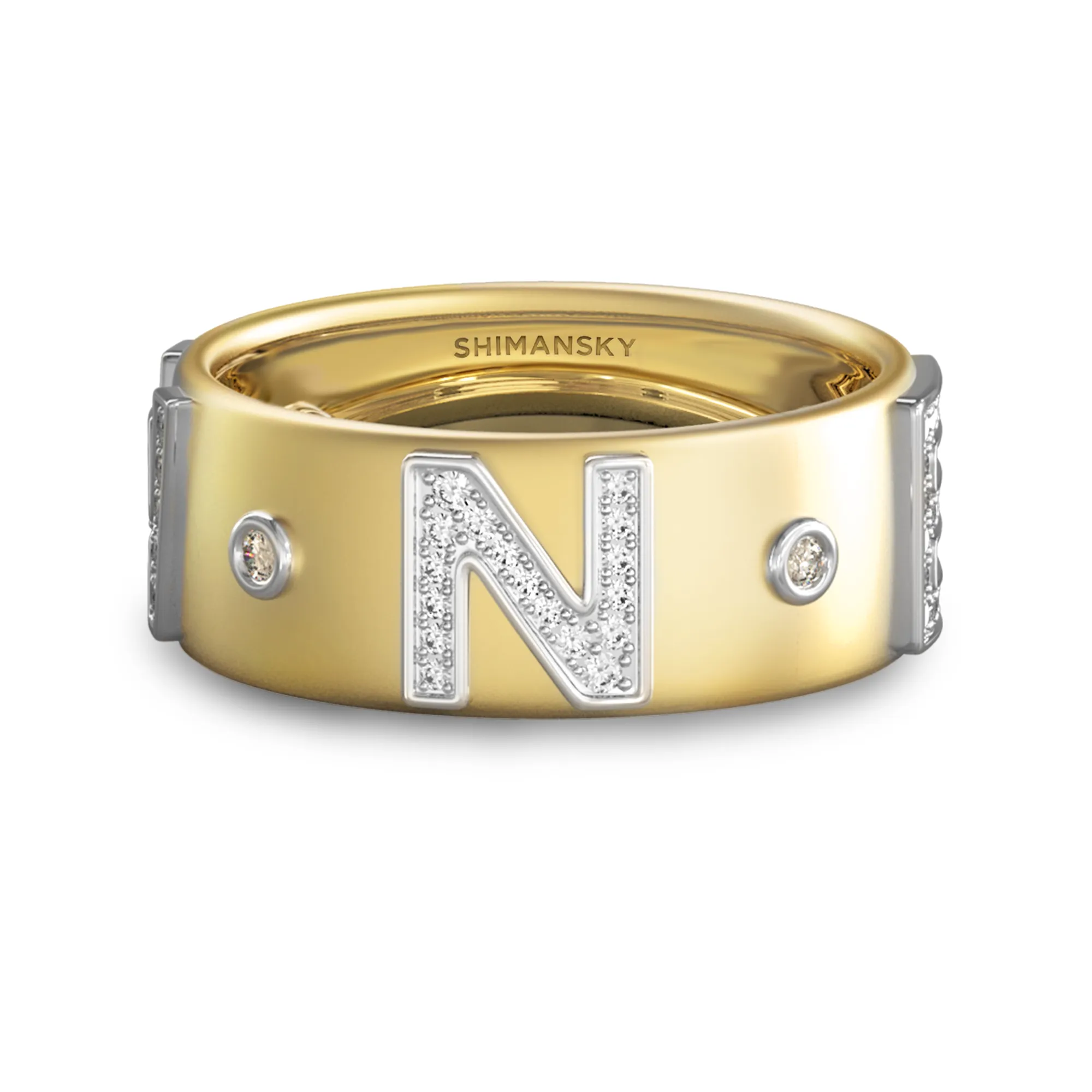 True North Pave Diamond Ring