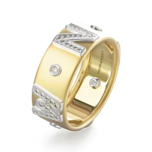 True North Pave Diamond Ring