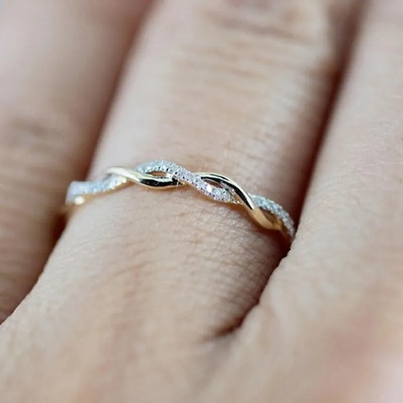 Twisty Rope Ring