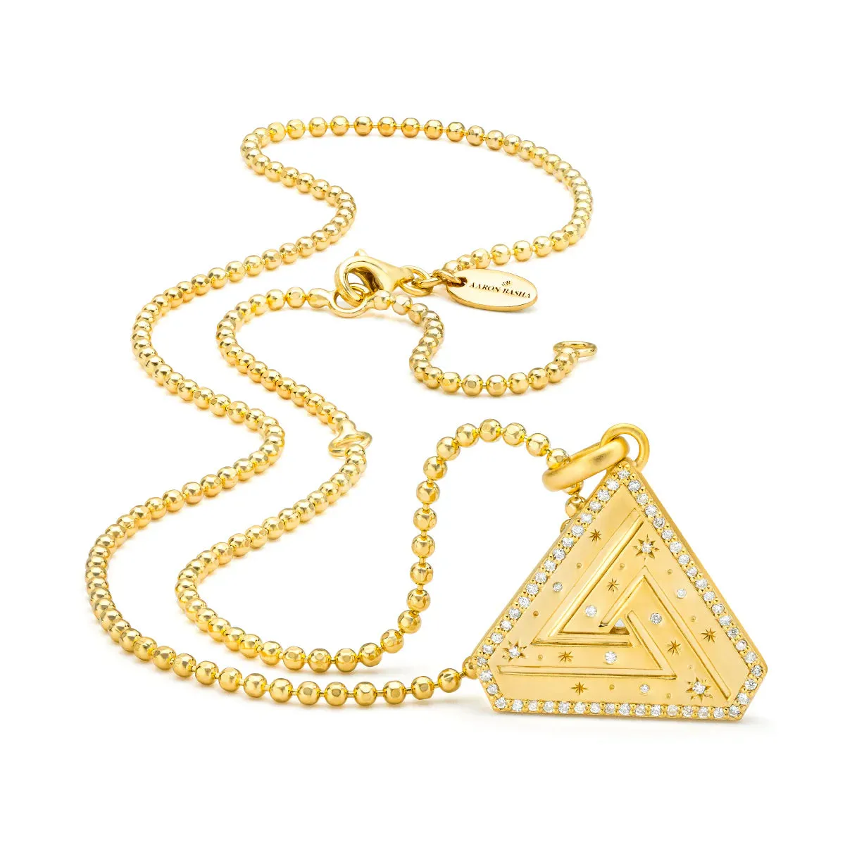 Vermeil Faceted Ball Chain