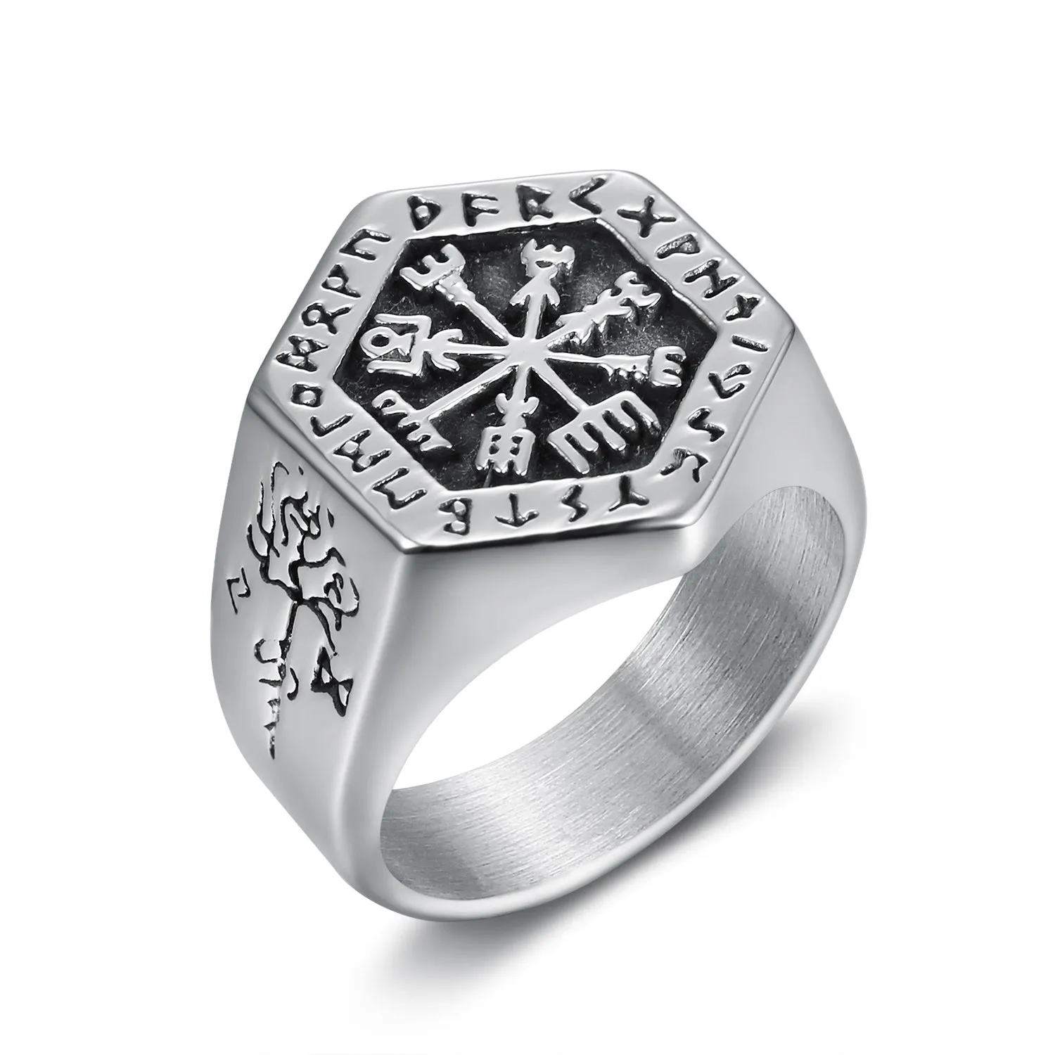 Viking Compass Ring - NEW ITEM