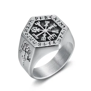 Viking Compass Ring - NEW ITEM