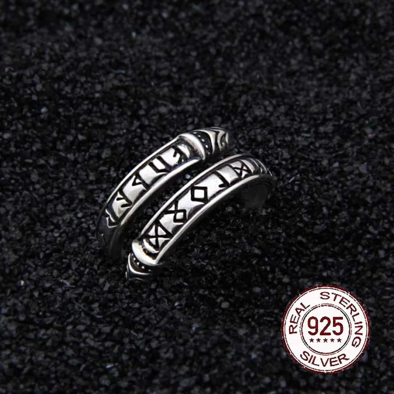 Viking Dragon Ring - S925 Sterling Silver