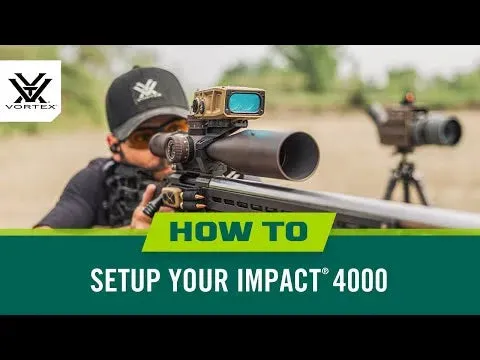 Vortex Optics Impact 4000 Ballistic Rail-Mounted Laser Rangefinder, Tan (LRF-IMP4000)
