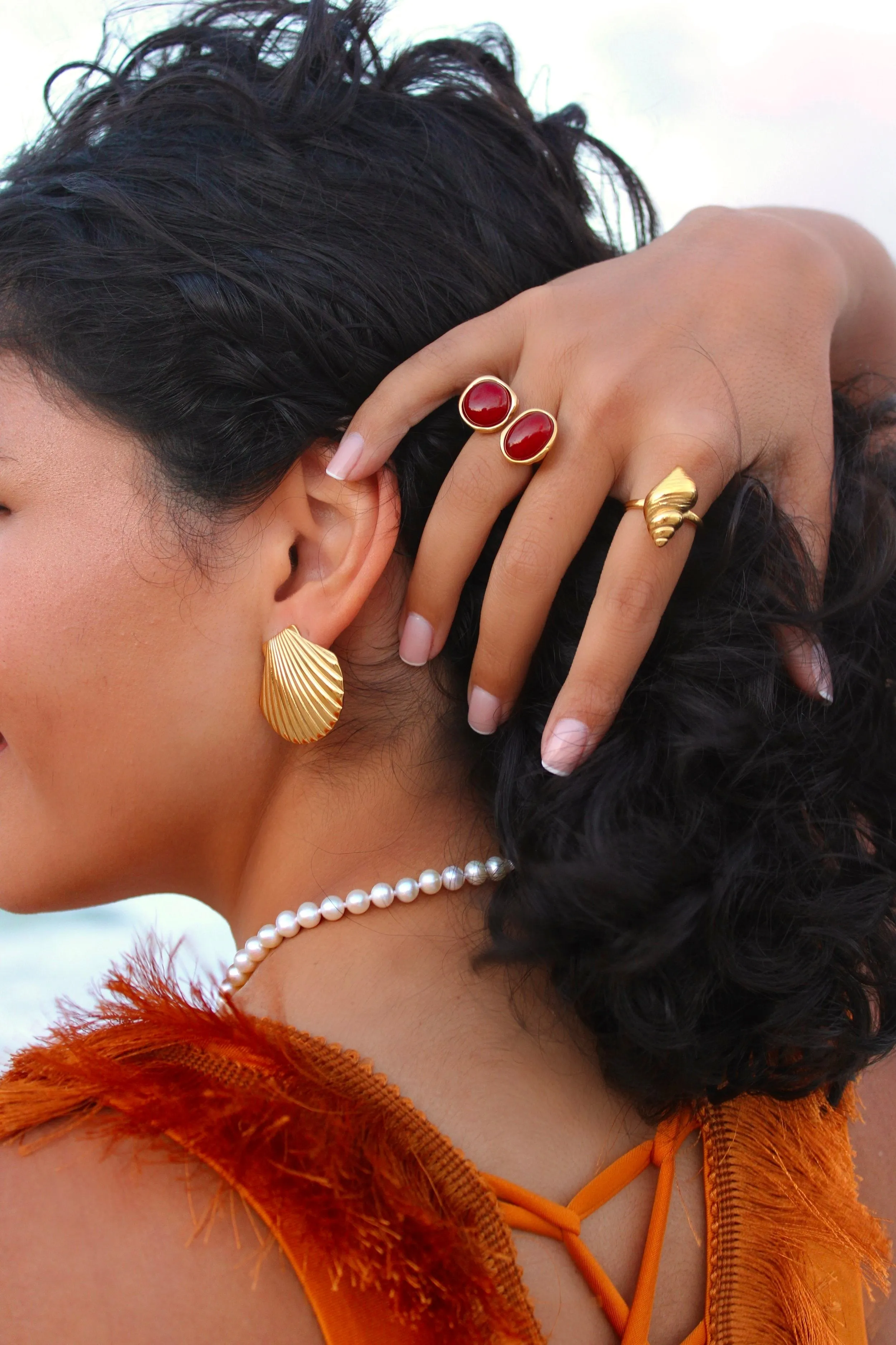 Whelk Adjustable Ring