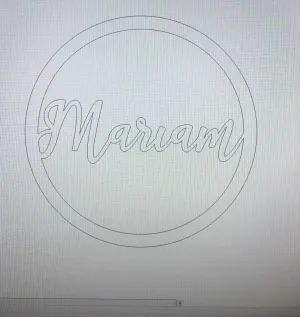 WHOLESALE - Wooden Name Rings