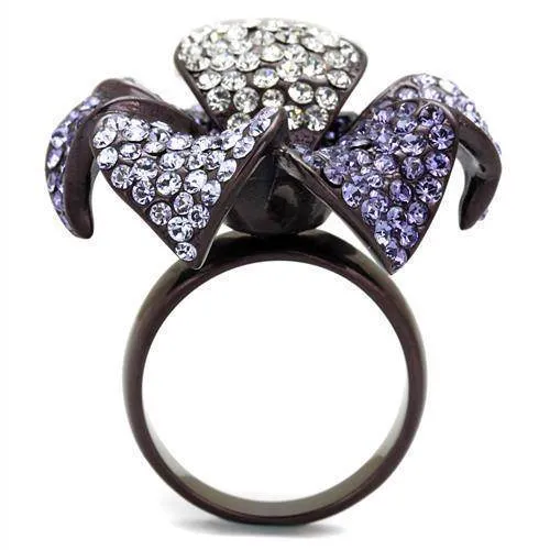 Women's Rings - TK1618DC - IP Dark Brown (IP coffee)