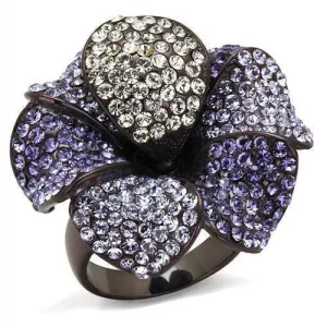 Women's Rings - TK1618DC - IP Dark Brown (IP coffee)