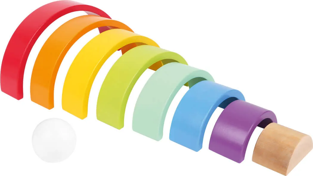 Wooden Building Blocks Large Rainbow