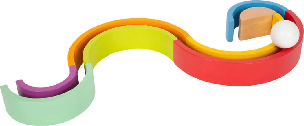 Wooden Building Blocks Large Rainbow