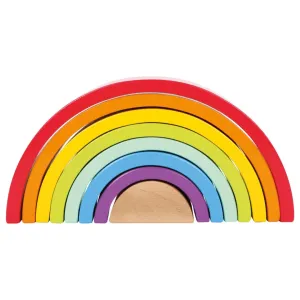 Wooden Building Blocks Large Rainbow