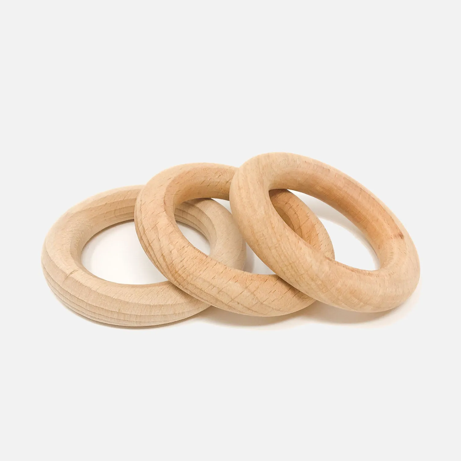 Wooden Little Hoops - 3 Pieces