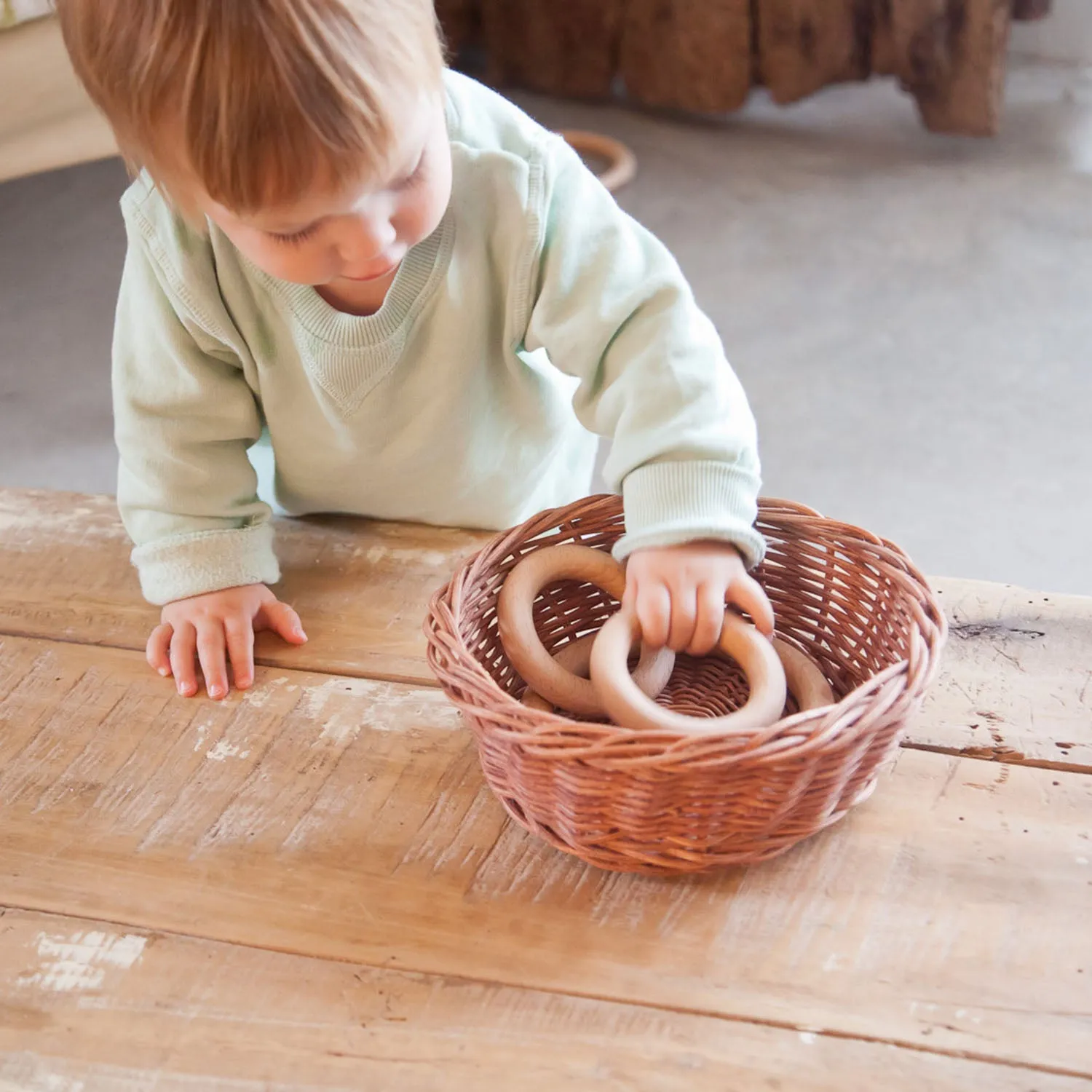 Wooden Little Hoops - 3 Pieces