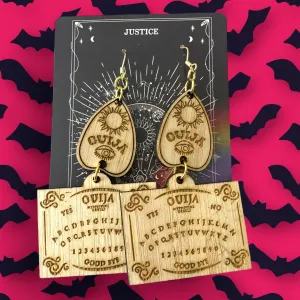 Wooden Ouija Dangles