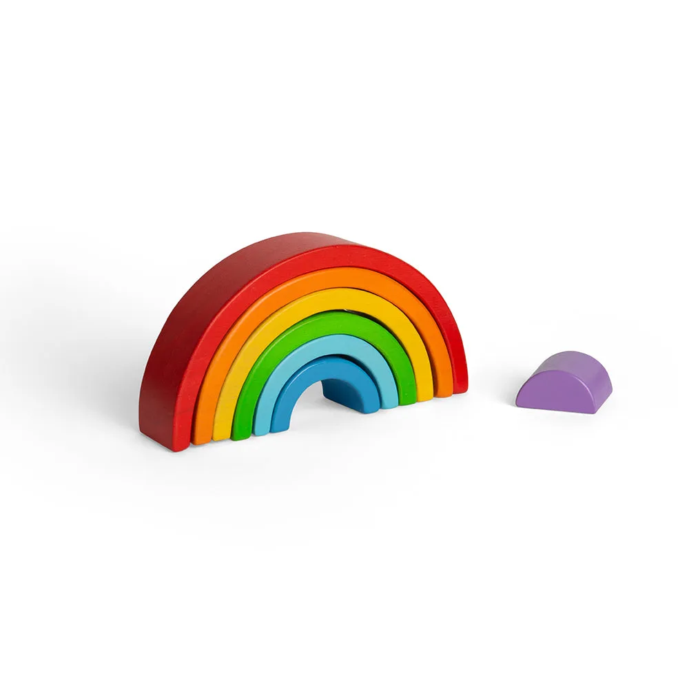 Wooden Stacking Rainbow - Small