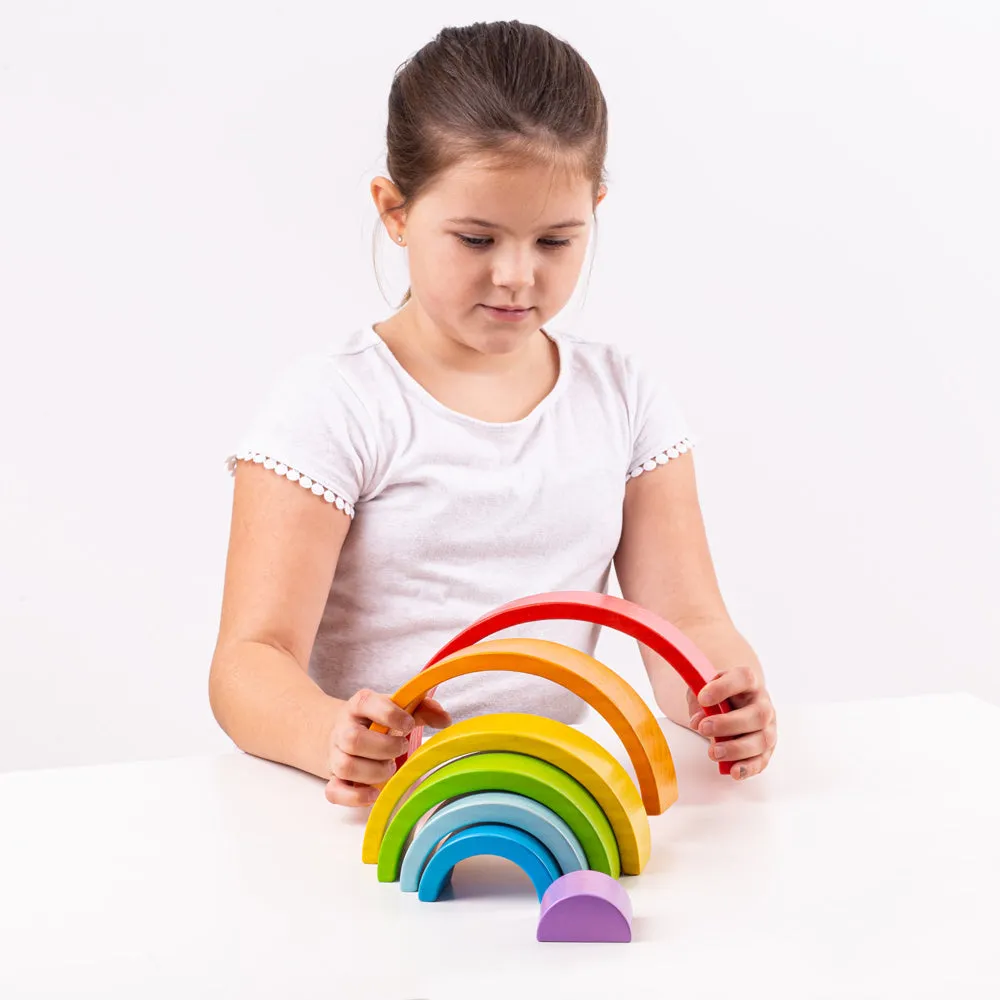 Wooden Stacking Rainbow - Small