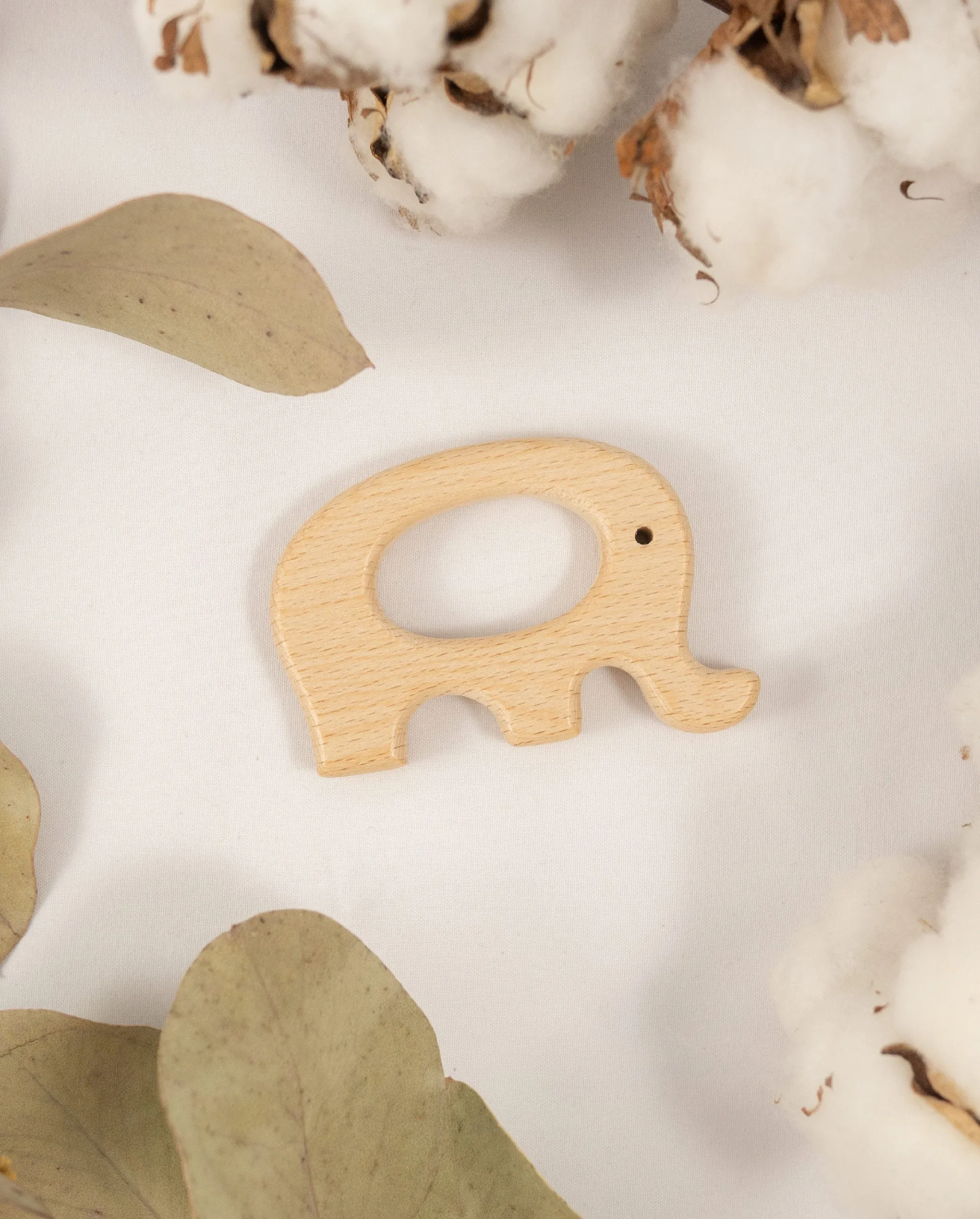 Wooden teether rings