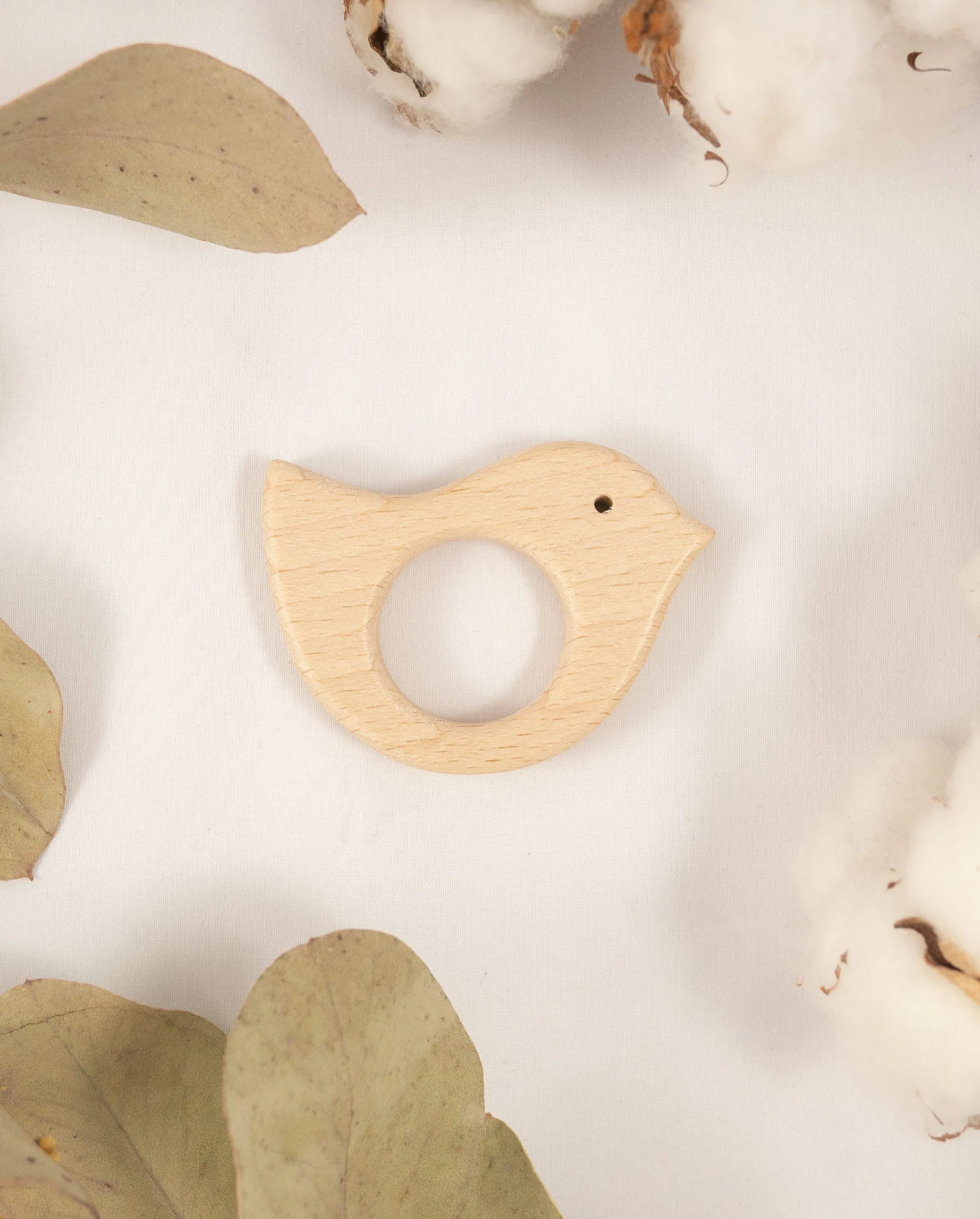 Wooden teether rings