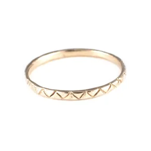 Zigzag Ring